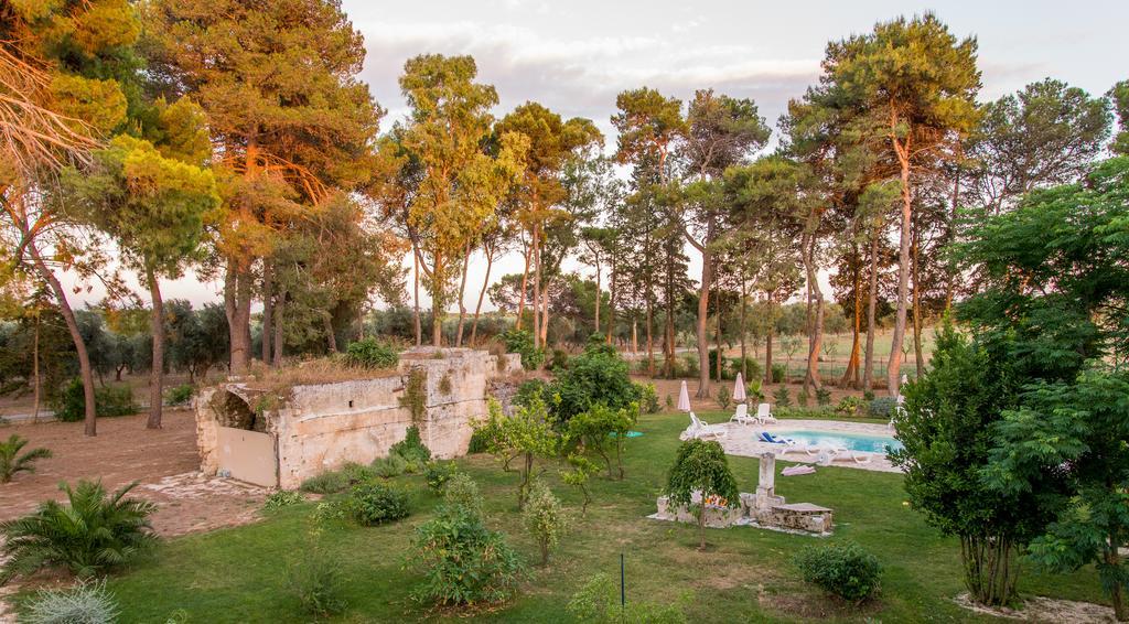 לינה וארוחת בוקר אוריה Masseria San Domenico Oria מראה חיצוני תמונה